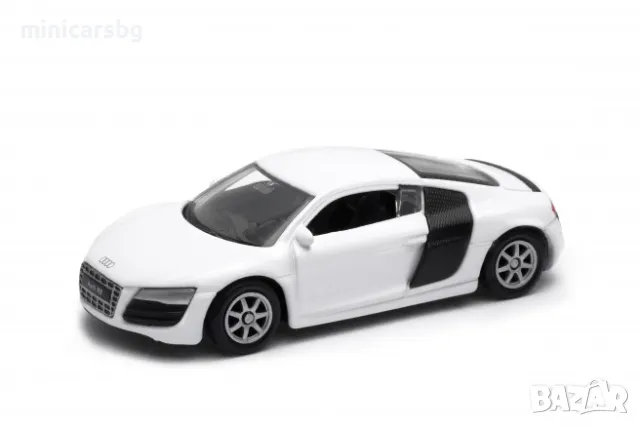1:64 Метални колички: AUDI R8 V10 - Welly, снимка 1