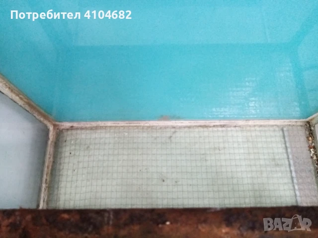 Аквариум с метална рамка, снимка 5 - Аквариуми - 51159860