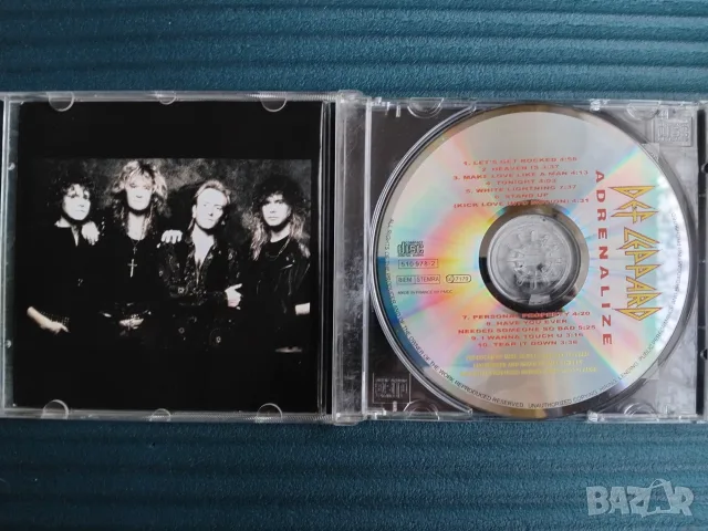 Def Leppard – Adrenalize - матричен диск музика, снимка 2 - CD дискове - 56082529