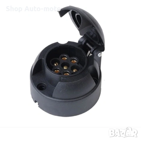 Букса за ремарке Automat-пластмасова, 7 PIN, 12V, снимка 2 - Аксесоари и консумативи - 53433334