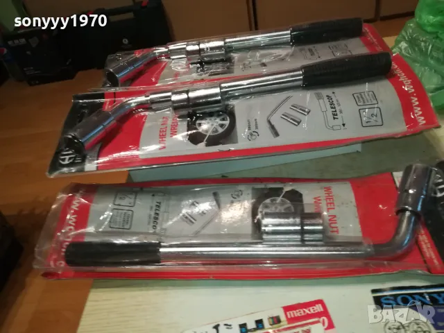 17/19/21/23 КЛЮЧ ЗА ГУМИ-ТЕЛЕСКОПИЧЕН ИНОКСОВ 2211241025, снимка 2 - Аксесоари и консумативи - 48062555