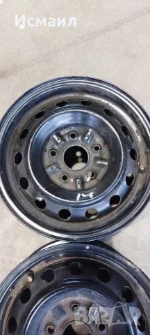 Желязна джанта за Сузуки,Тойота 14ц, снимка 3 - Гуми и джанти - 48460422