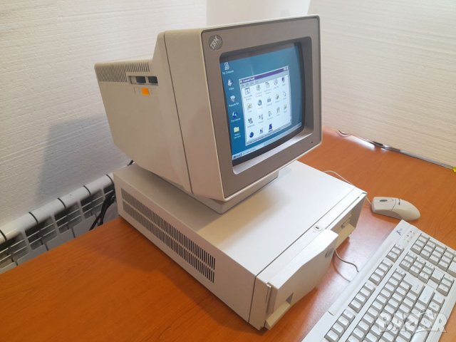 ⭐Продавам ретро компютър IBM330-75 Pentium 75MHz Socket 5!