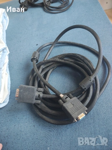 Кабел за монитор 5 метра., снимка 3 - Кабели и адаптери - 53159653