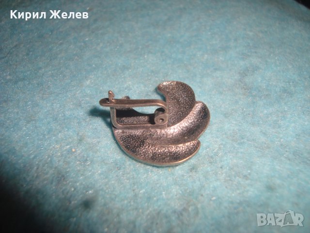 ВИНТИДЖ СРЕБЪРНА АНГЛИЙСКА РЕТРО АРТ ОРНАМЕНТИРАНА ОБЕЦА СРЕБРО 925 МАЙСТОРСКА ИЗРАБОТКА 25727, снимка 8 - Обеци - 35818067