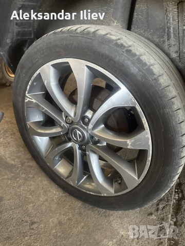 джанти nissan juke 17ки нисан джук, снимка 2 - Гуми и джанти - 55798790