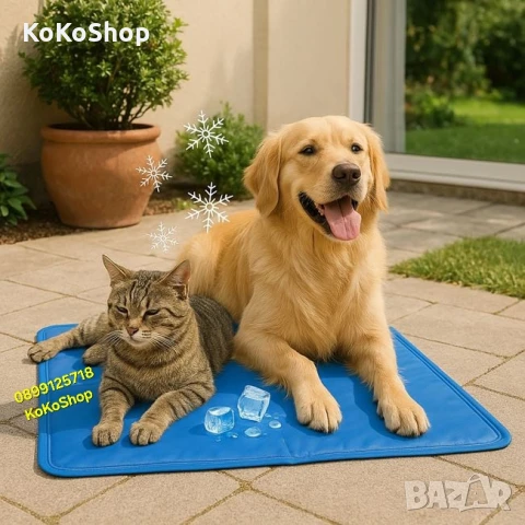 Охлаждаща постелка за домашни любимци-40х65 см./охлаждаща подложка