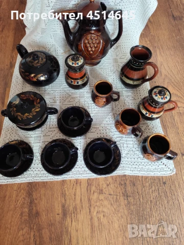 Сервизи за кафе и вино ретро стил , снимка 3 - Сервизи - 51165540