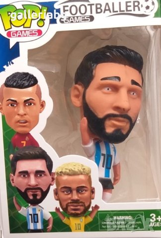 POP! Футболна фигура на Лионел Меси (Фигурка на футболист Leo Messi)