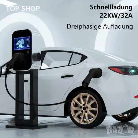 RUBEHOOW Тип 2 Кабел за зареждане 22kW 5M 32A, снимка 5 - Аксесоари и консумативи - 48498674