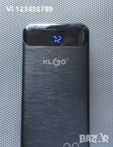 KLGO Преносима батерия 20000mAh premium KP-89, Power bank, снимка 4 - Външни батерии - 52122162