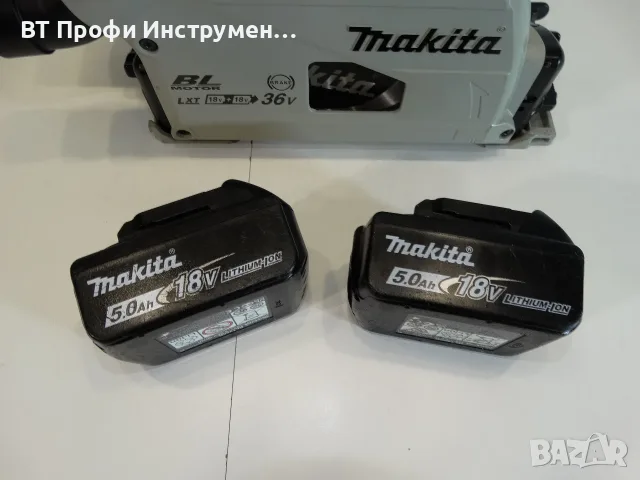 2023 - Makita dsp 600 - Акумулаторенн потапящ циркуляр + шина, снимка 13 - Триони и циркуляри - 55965882