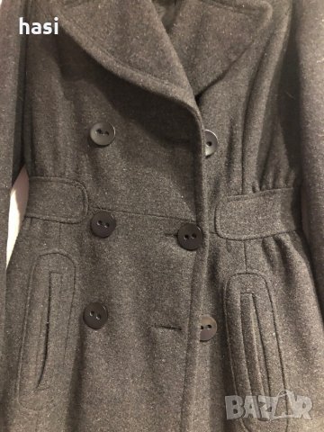 Сиво зимно палто, снимка 4 - Палта, манта - 35674867
