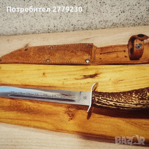 Ловен дълъг нож касапски от колекция , снимка 11 - Ножове - 50754952