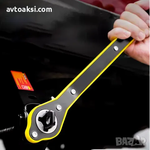 Kлюч/тресчотка ,удължение ръчка за ротация 360° за крик-03204, снимка 4 - Аксесоари и консумативи - 49387851