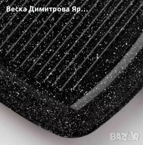 Тиган грил с капак Goldmann 24x7см./28x4.5см.– керамично покритие, лят алуминий, индукция, снимка 2 - Съдове за готвене - 50540602