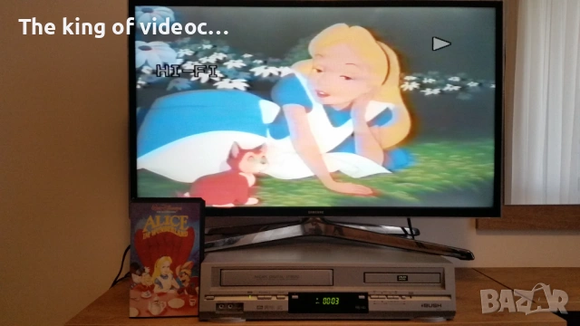 Видеокасета " Алиса в страната на чудесата " Disney  VHS, снимка 5 - Други жанрове - 53562665