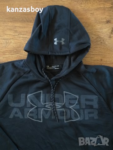 Under Armour AF GRAPHIC PO HOODIE - страхотно мъжко горнище 2ЛХ КАТО НОВО, снимка 3 - Спортни дрехи, екипи - 40622702