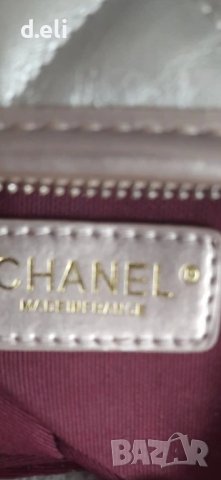 Ш анелl Нова чанта Златист цвят, снимка 8 - Чанти - 50989876