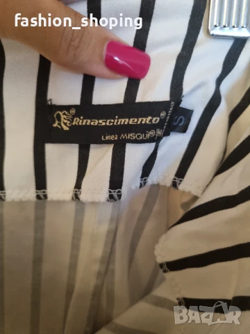 Ефектна пола на райе Rinascimento, размер 36(S), снимка 3 - Поли - 51130136