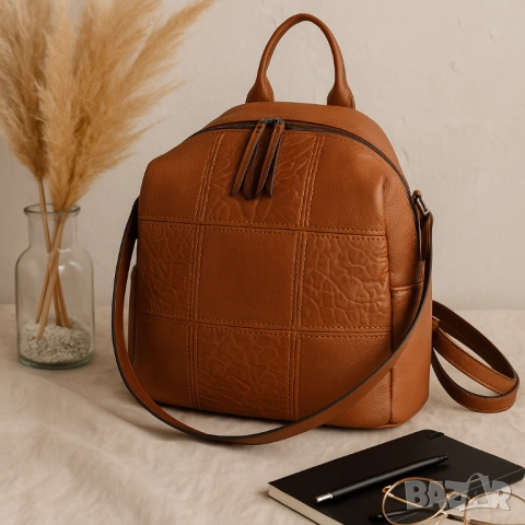 Многофункционална дамска раница-чанта, снимка 9 - Чанти - 51859063