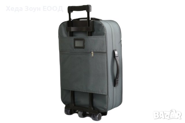 Куфар текстил среден 67 х 45 х 25 см, снимка 4 - Куфари - 40852810