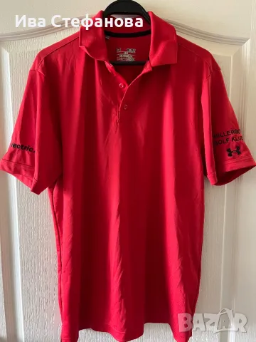 Tshart  T-Shirts Under Armour USA  коралово червена нова оригинална тениска