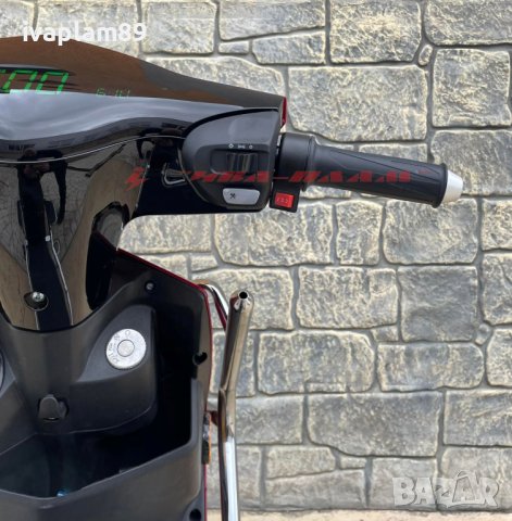 Електрически Скутер 2000W,60V,20aH+Управление като велосипед+ЛИЗИНГ+Документи за регистрация за 2025, снимка 17 - Мотоциклети и мототехника - 40679040