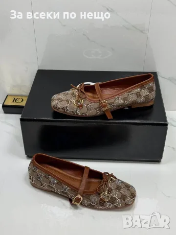 Gucci Дамски Ежедневни Обувки Тип Балерина Гучи - Различни Цветове Код SEM-171, снимка 6 - Дамски ежедневни обувки - 55769172