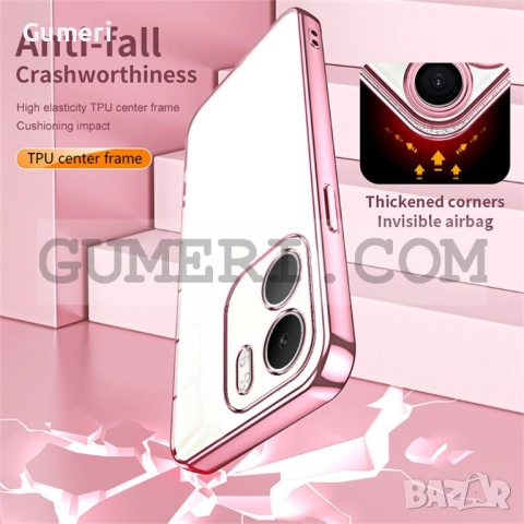 Oppo A5x 5G  Силиконов Гръб Със Защита За Камерата, снимка 6 - Калъфи, кейсове - 52175604