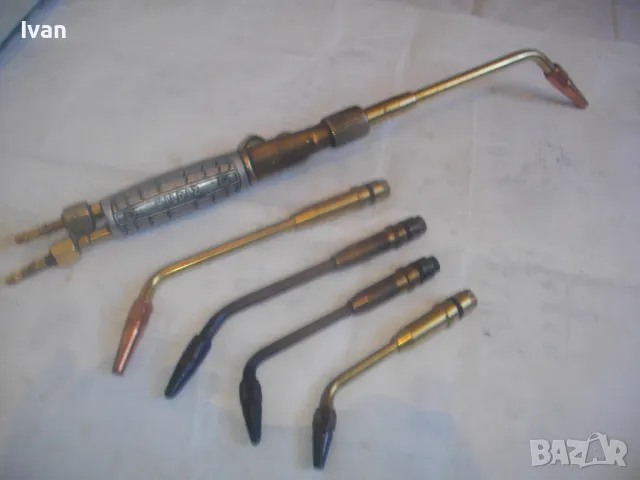 ПРОФЕСИОНАЛНА ОКСИЖЕННА АЦЕТИЛЕНОВА ГОРЕЛКА YLDIZ с 5 рамена и дюзи ОТЛИЧНА, снимка 17 - Други инструменти - 47938946