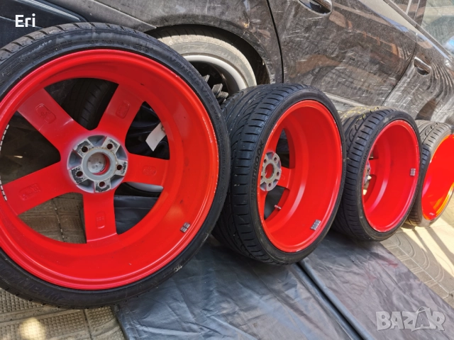 Алуминиеви джанти 5x100 18 цола ЕТ-35 , снимка 8 - Гуми и джанти - 52377414