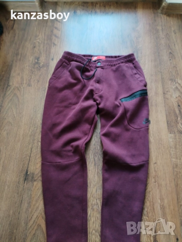 nike tech fleece maroon 805218-681 - дебело мъжко долнище Л, снимка 9 - Спортни дрехи, екипи - 52067786