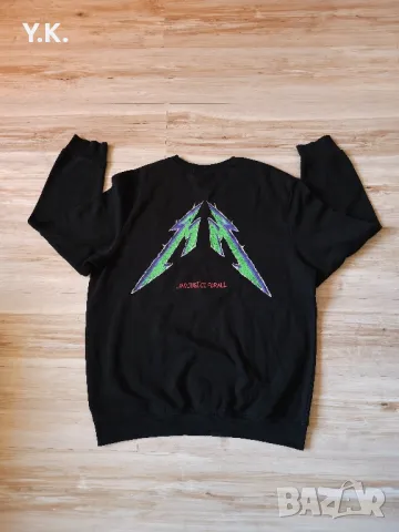 Оригинална мъжка блуза H&M x Metallica ...And Justice for All, снимка 3 - Блузи - 47847948