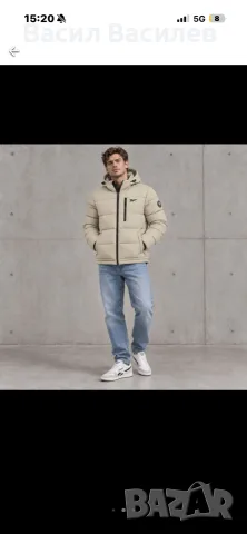 Мъжко яке Reebok, снимка 4 - Якета - 56360107