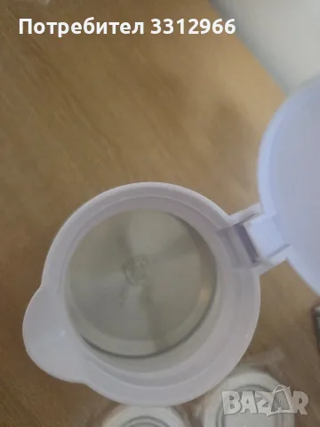 Чисто нова Сгъваема Електрическа Кана За Пътуване 600ml 750W Бяла, снимка 3 - Кани - 55994801