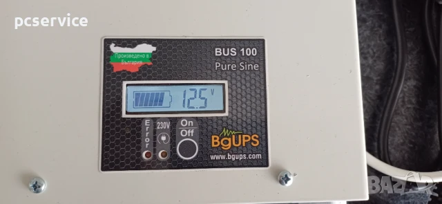 Синусоидален UPS за парно с батерия, 100W, LCD дисплей, снимка 3 - Други - 24902978