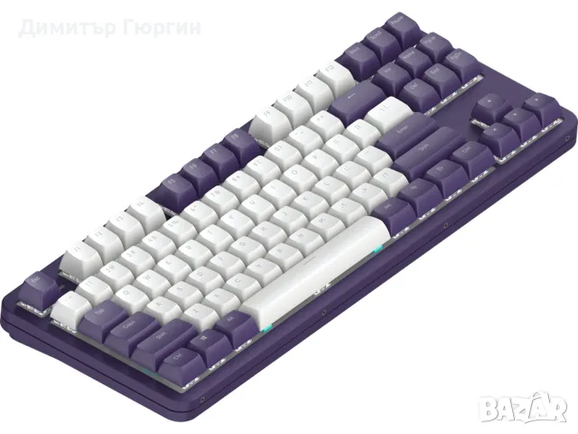 Keyboard dark project violet, снимка 2 - Клавиатури и мишки - 56185369