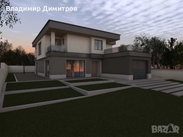 Парцел с проект и разрешително за строеж – Кранево, 750 кв.м, панорама, снимка 2 - Парцели - 52272644