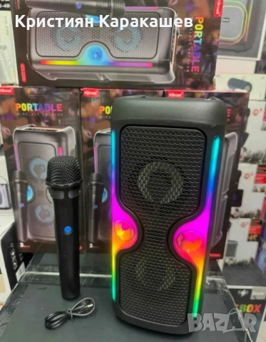 Bluetooth тонколона KTS 2223 с микрофон