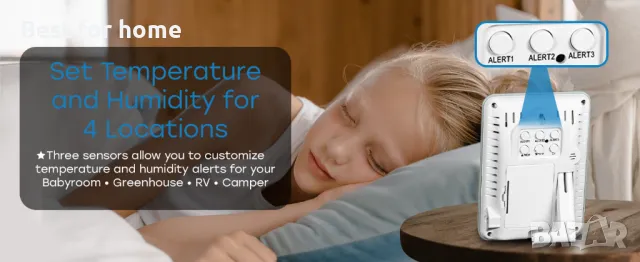 Метеорологична станция с 3 безжични сензора U UNNI 0582, снимка 9 - Други - 48694160