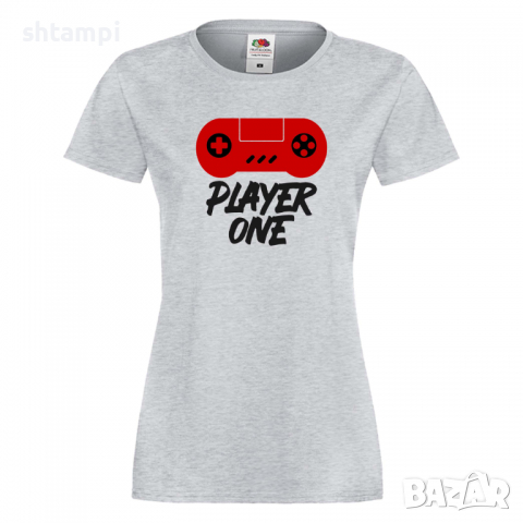 Дамска тениска Player One ver1,Игра,Геймс,Игри, снимка 4 - Тениски - 36191657