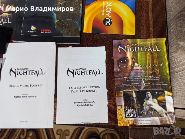 Guild wars nightfall collector's edition , снимка 4 - Игри за PC - 51965889