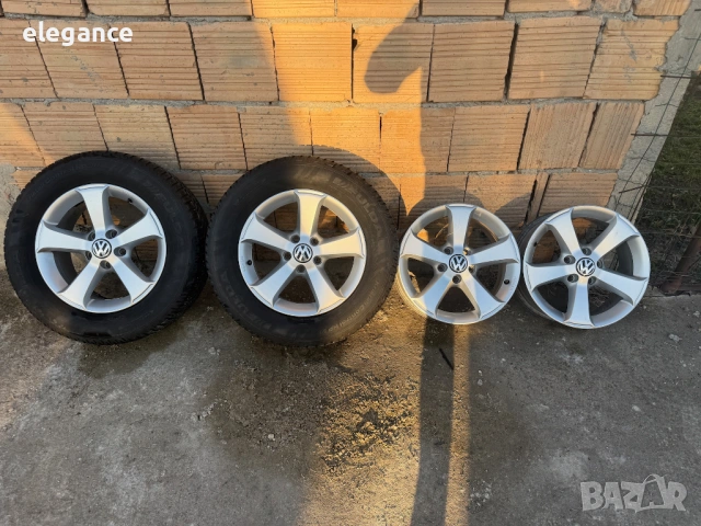Оригинални алуминиеви джанти за VW Tiguan Sharan Passat T4 5x112 16 цола