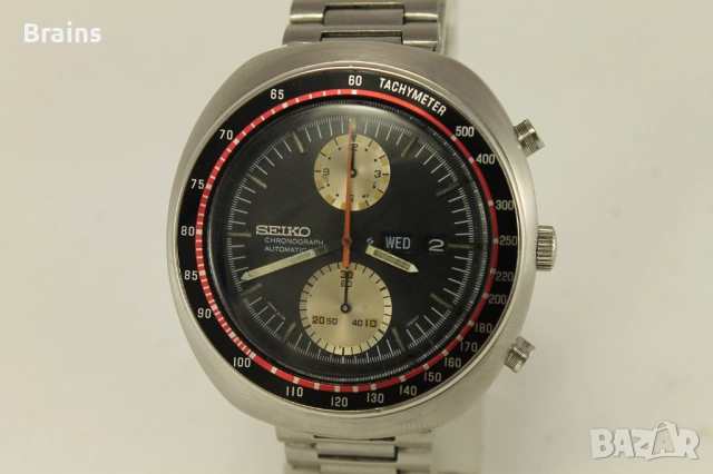 1970's SEIKO UFO 6138 Автомат Хронограф, снимка 3 - Мъжки - 51794948