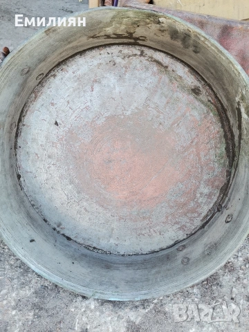 меден казан, снимка 4 - Антикварни и старинни предмети - 53576747