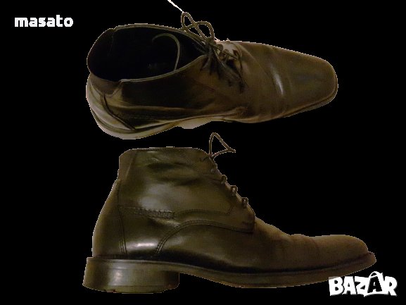 LLOYD -  елегантни черни боти/обувки №39, снимка 1 - Дамски боти - 17852728