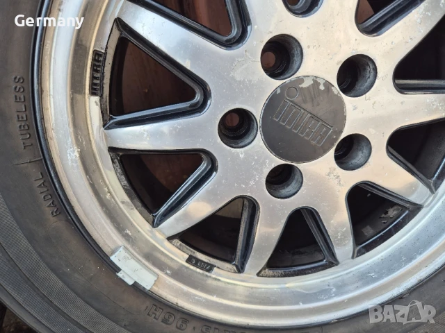 ретро джанти за мерцедес 124 mercedes 190   5x112   123    15 цола INTRA, снимка 13 - Гуми и джанти - 50630685