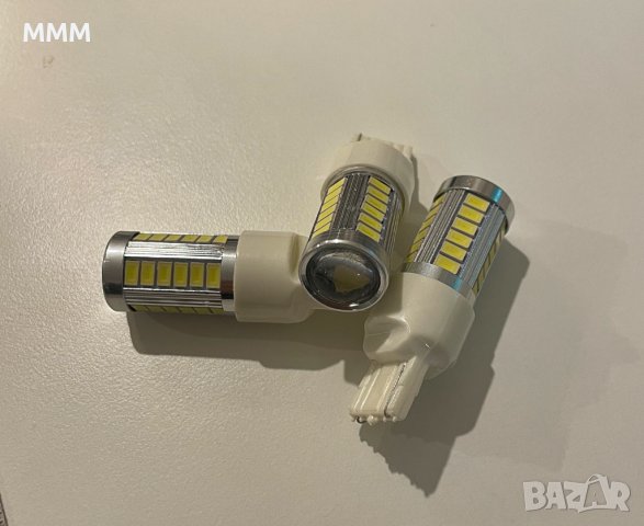 Лед крушки LED Т20 W21W 7440 7443, снимка 7 - Аксесоари и консумативи - 39331199
