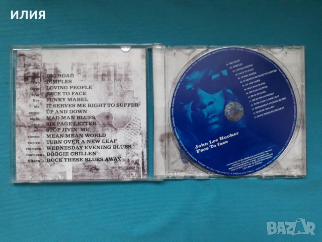 John Lee Hooker – 2003 - Face To Face(Blues Rock,Electric Blues), снимка 2 - CD дискове - 38983658